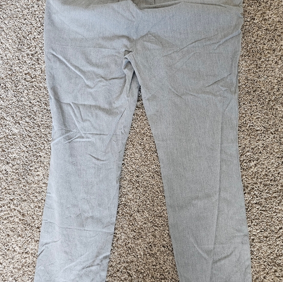 Loft Light Gray Sutton Slim Fit Pants - Picture 7 of 9
